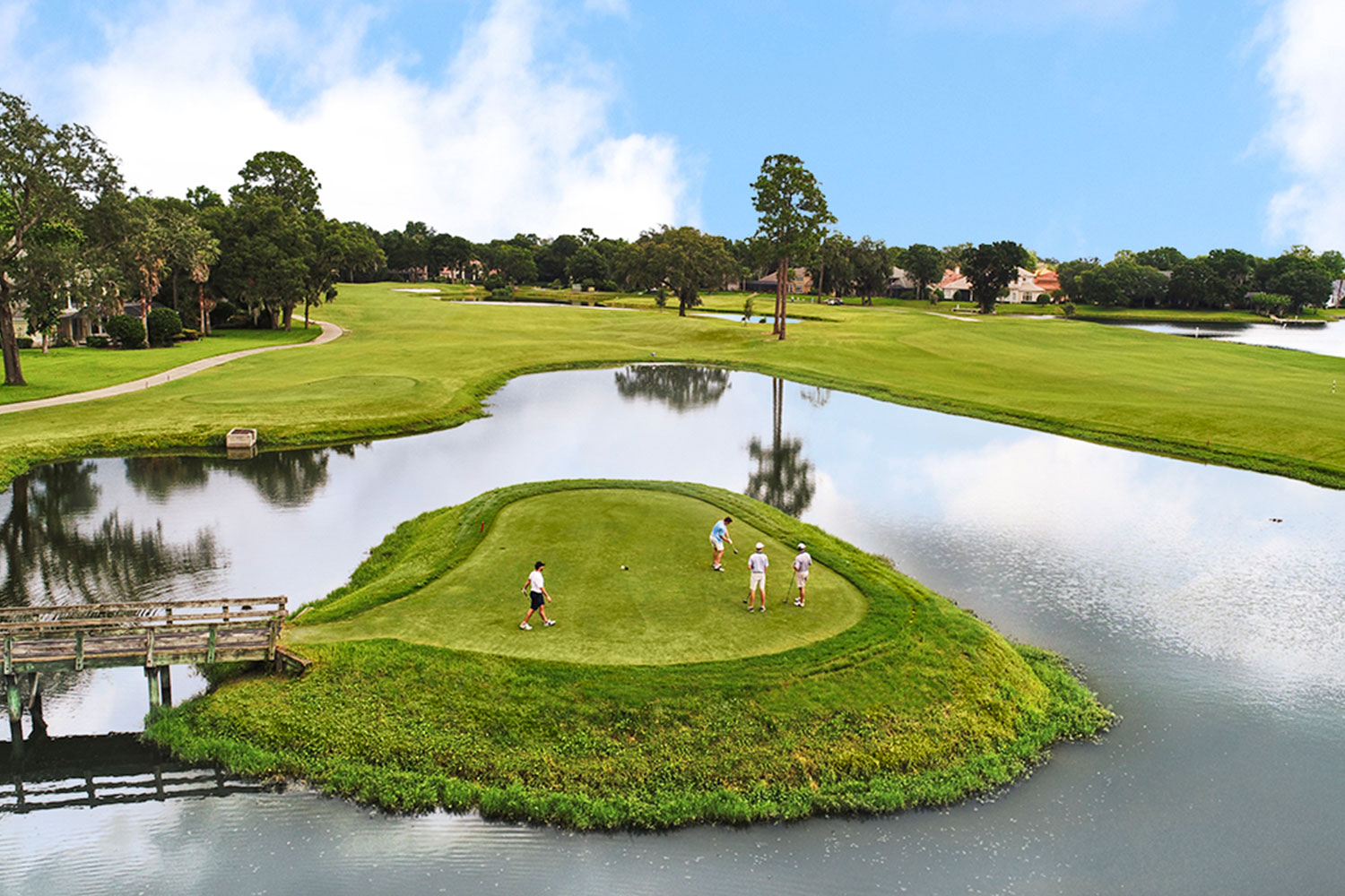 queens harbor yacht and country club golf course